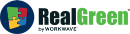 RealGreen logo
