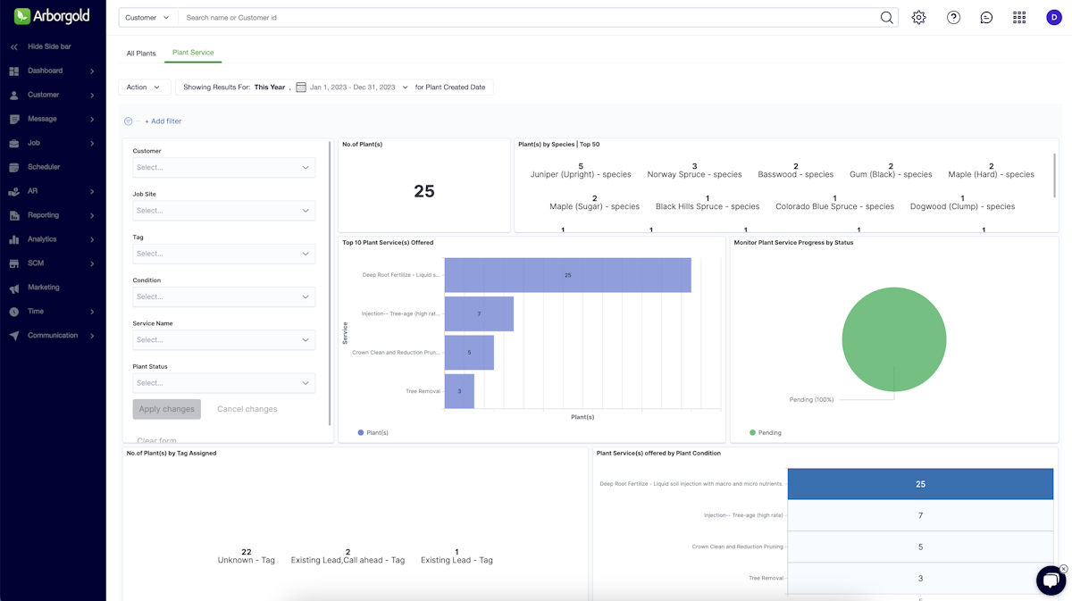 Arborgold screenshot