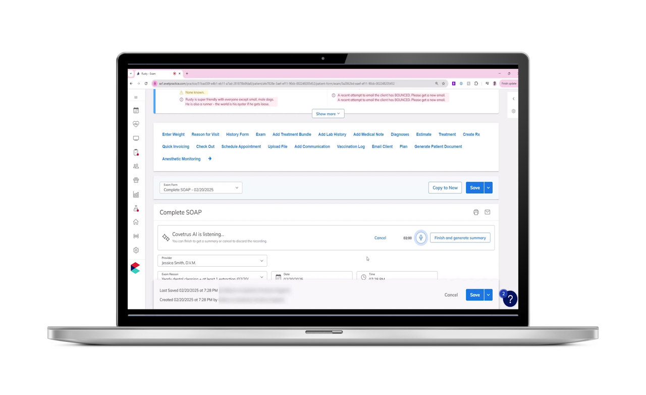 Covetrus Pulse screenshot