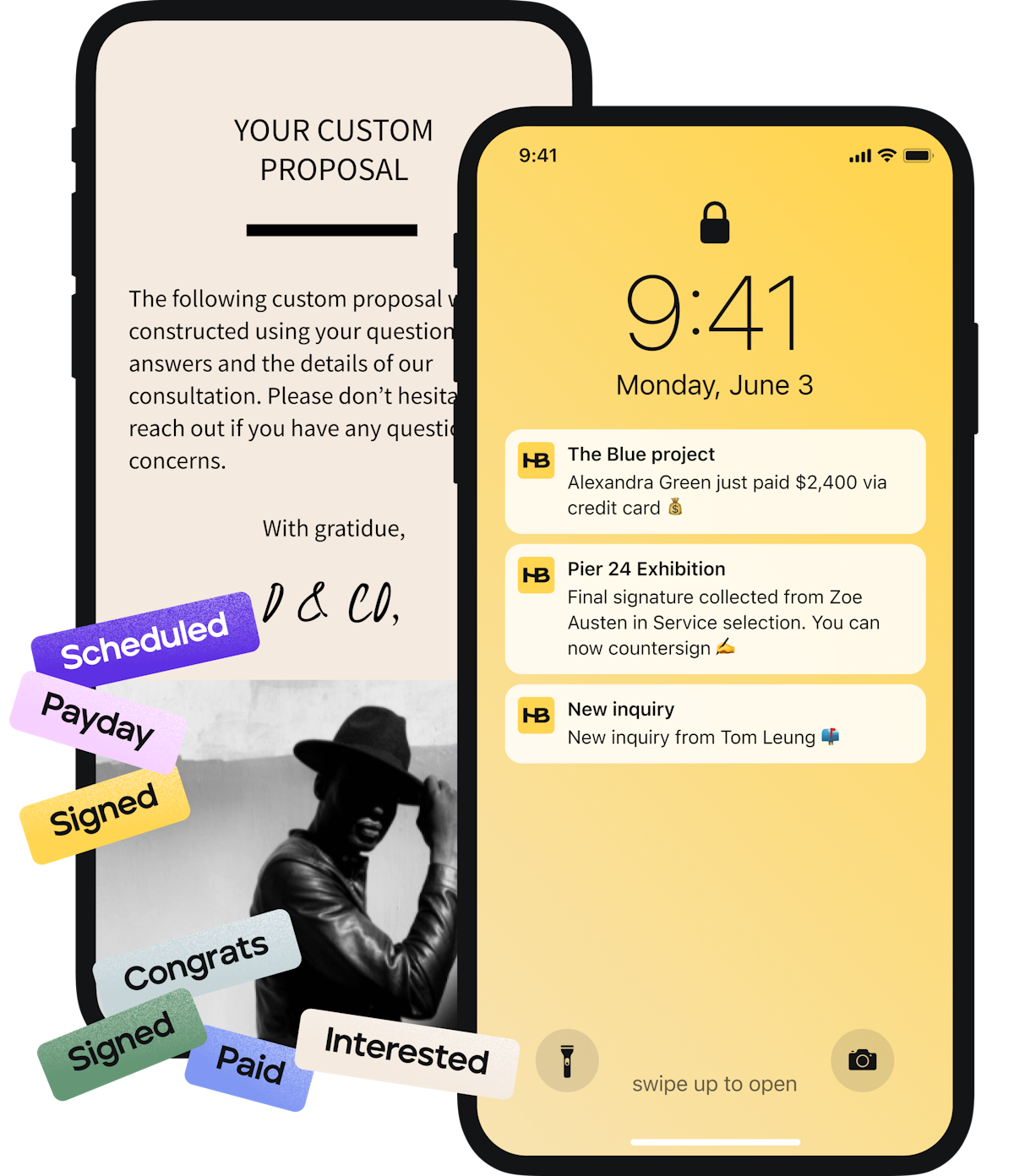 HoneyBook screenshot