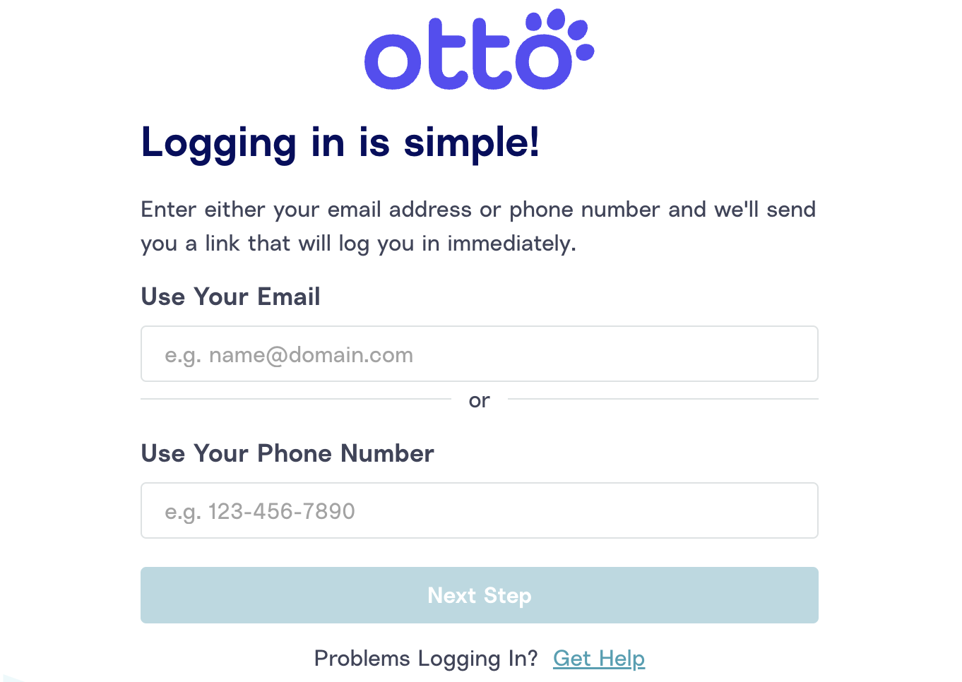 Otto screenshot