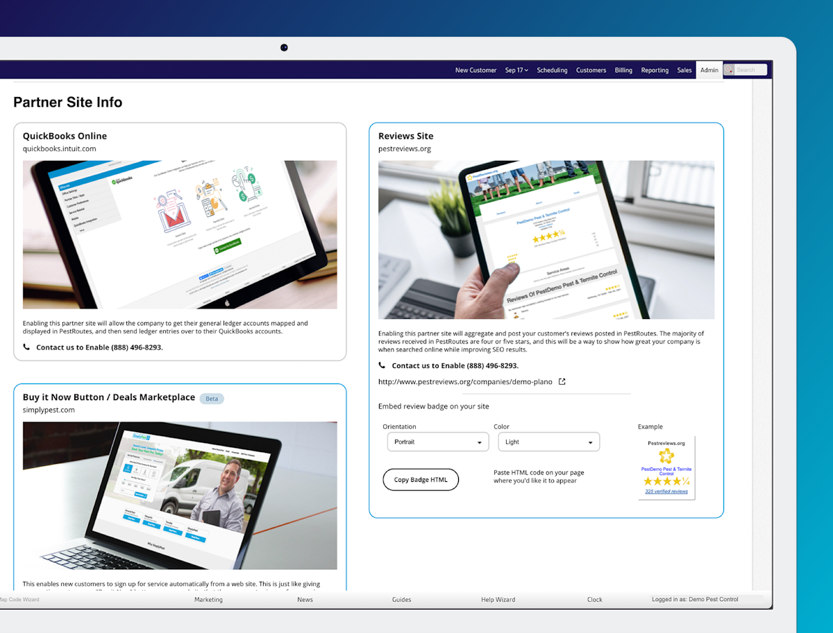 FieldRoutes (PestRoutes) screenshot