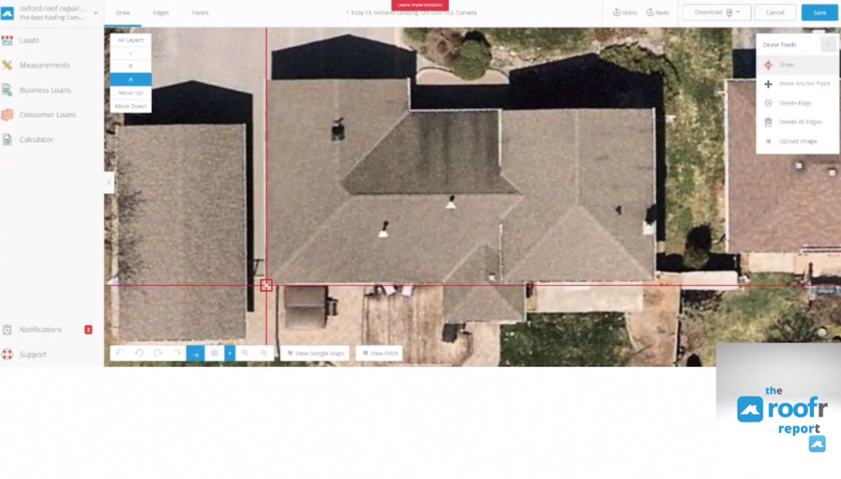 Roofr screenshot