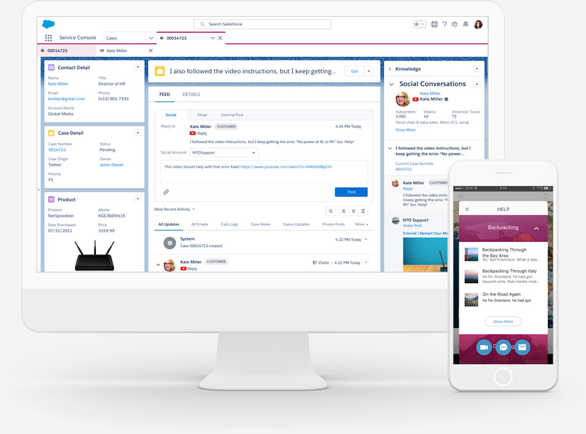 Salesforce Field Service screenshot