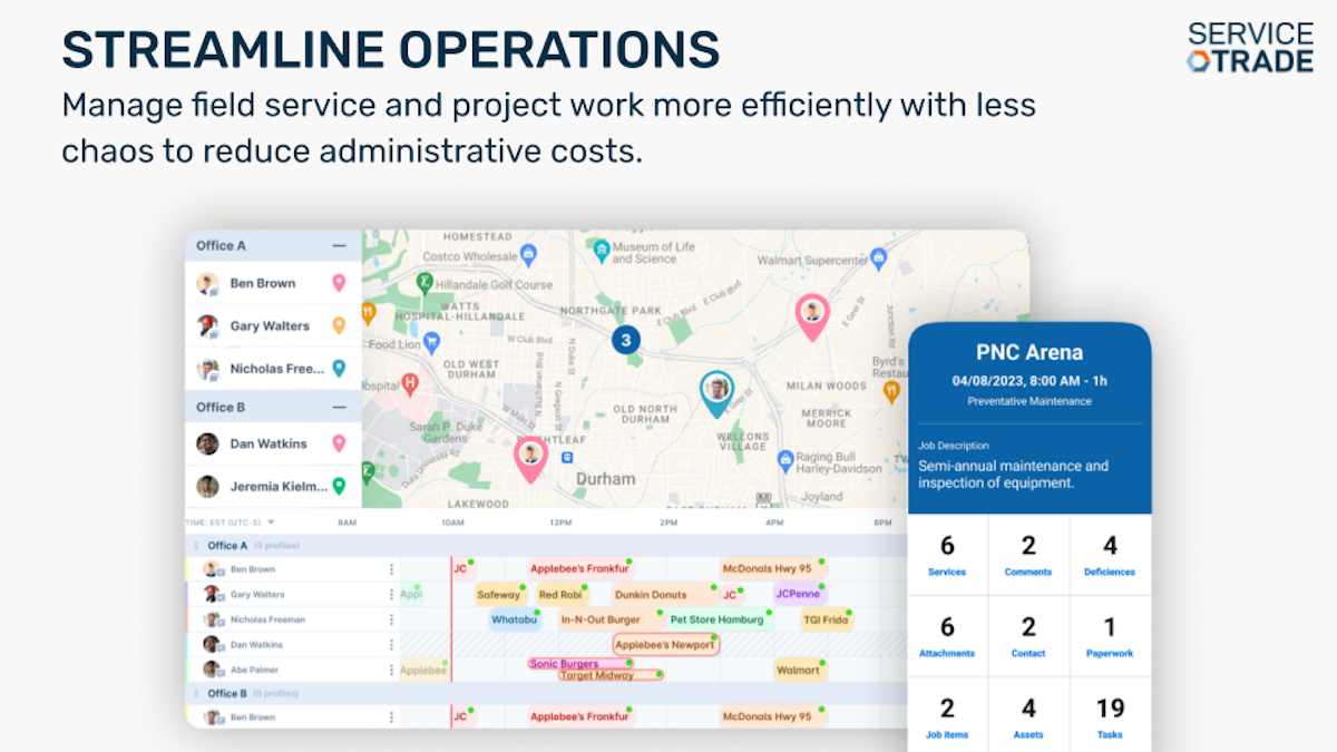 ServiceTrade screenshot