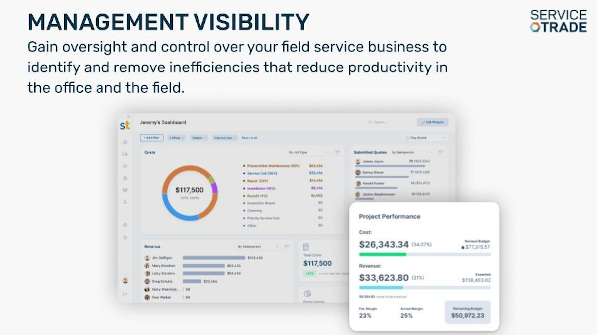 ServiceTrade screenshot