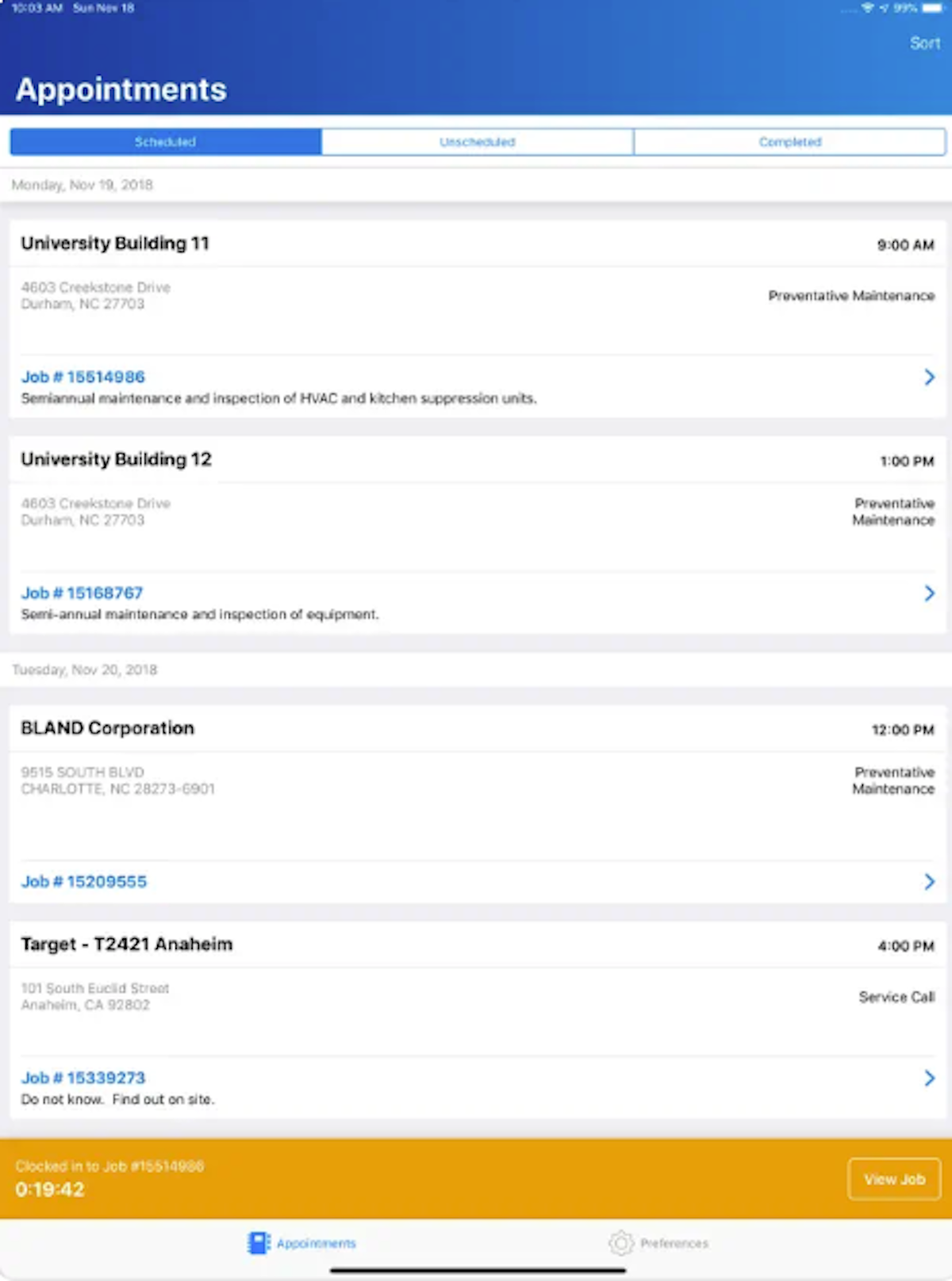 ServiceTrade screenshot