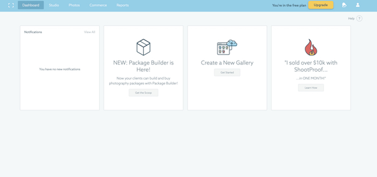 ShootProof screenshot