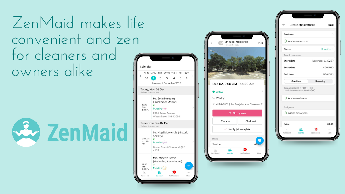 ZenMaid screenshot