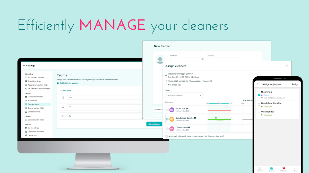 ZenMaid screenshot